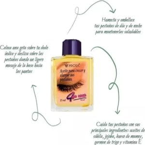 ACEITE PARA PESTAÑAS 4 EN 1