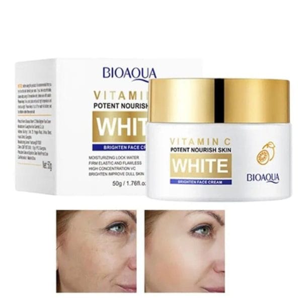 CREMA FACIAL HIDRATANTE VITAMINA C WHITE