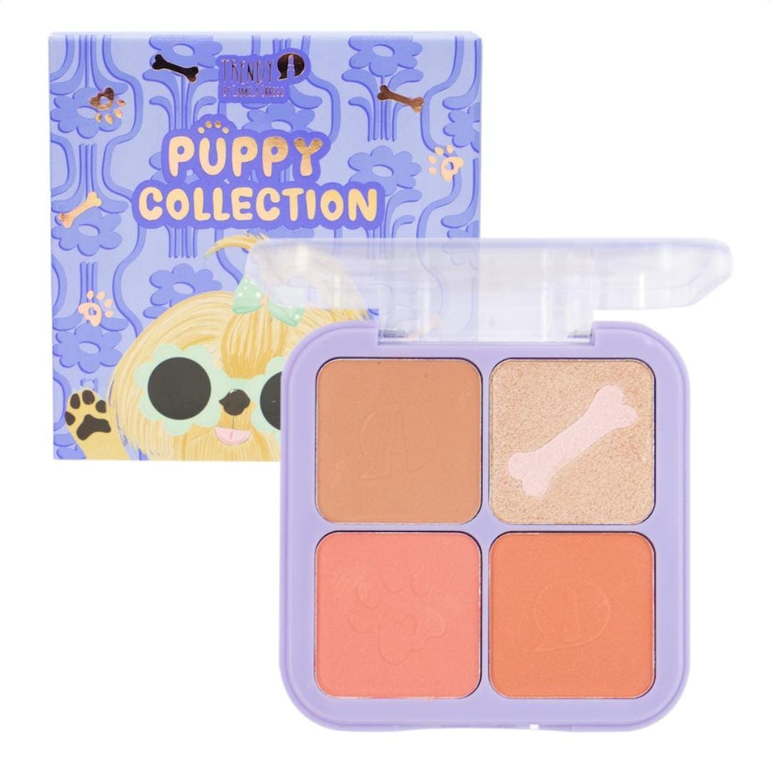 RUBOR E ILUMINADOR PUPPY COLLECTION TRENDY