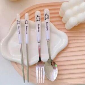 SET DE CUBIERTOS x 4