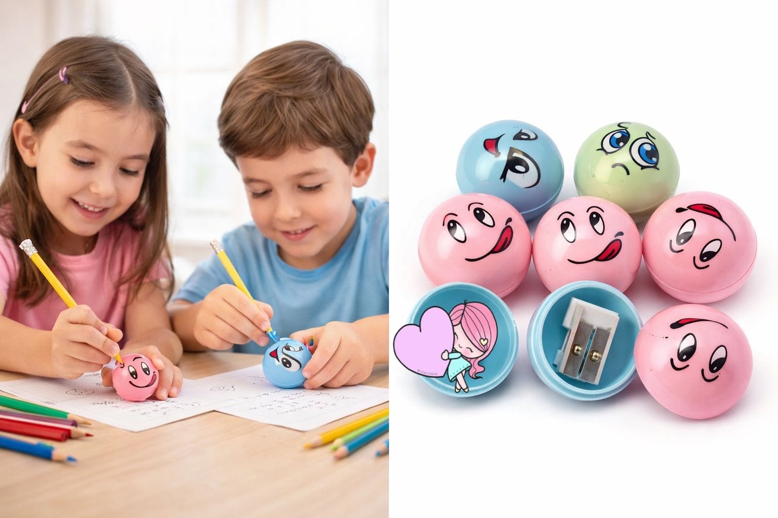 SACAPUNTAS COLECCIONABLES DE EMOJI