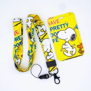 PORTA CARNÉ SNOOPY