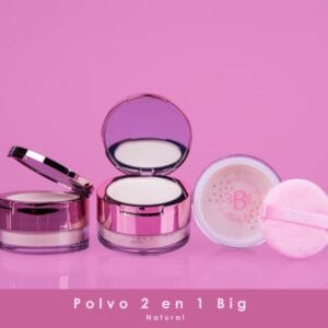 POLVO 2 EN 1 NATURAL BLOOMSHELL GRANDE