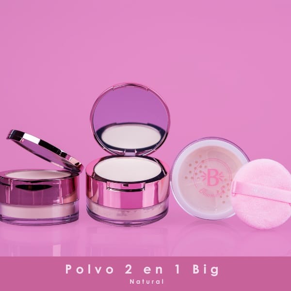 POLVO 2 EN 1 NATURAL BLOOMSHELL GRANDE