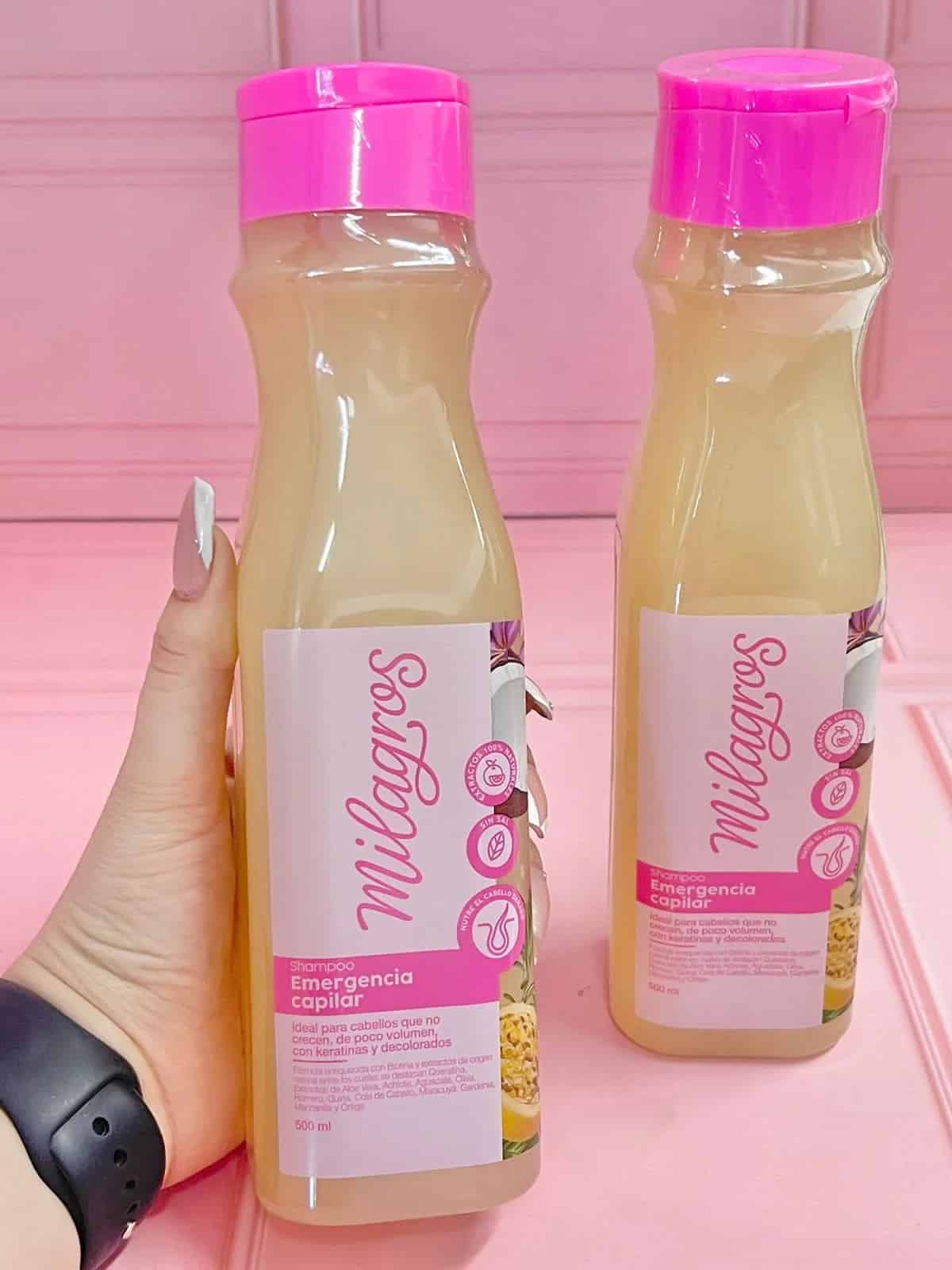 SHAMPOO EMERGENCIA CAPILAR MILAGROS - Imagen 2