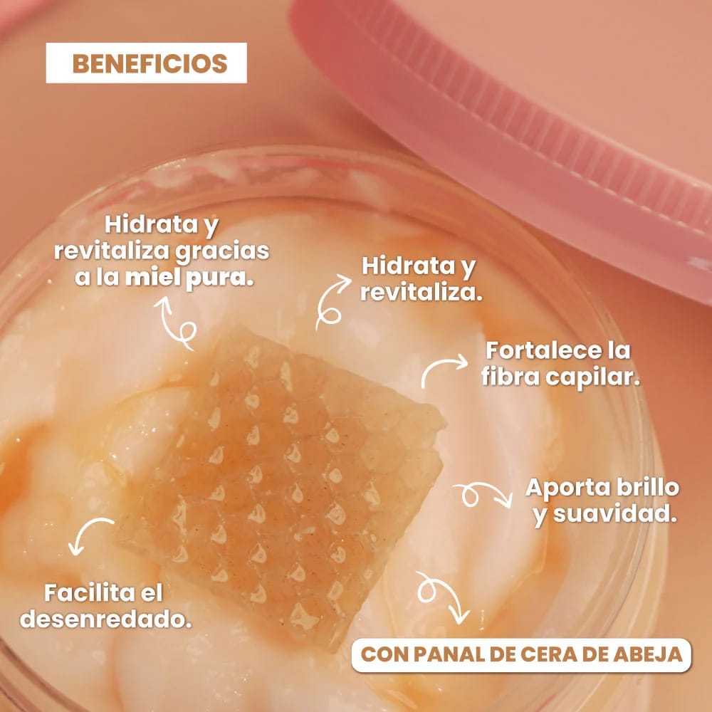 MASCARILLA MIEL ROSADA LLUVIA DE ESTRELLAS - Imagen 2