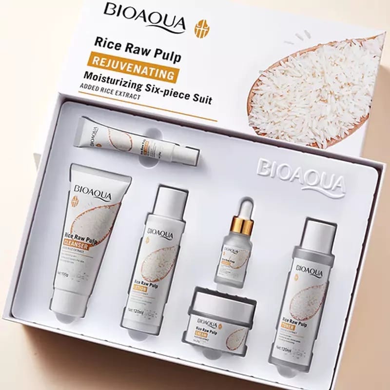 KIT FACIAL DE ARROZ BIOAQUA - Imagen 2