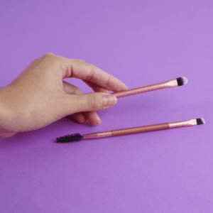 BROCHAS DOBLES PARA OJOS Y CEJAS
