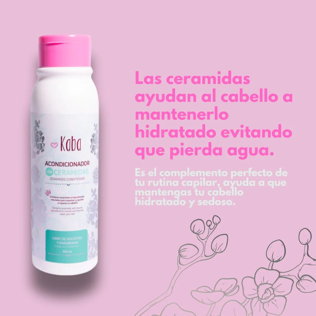 ACONDICIONADOR CON CERAMIDAS KABA - Imagen 2