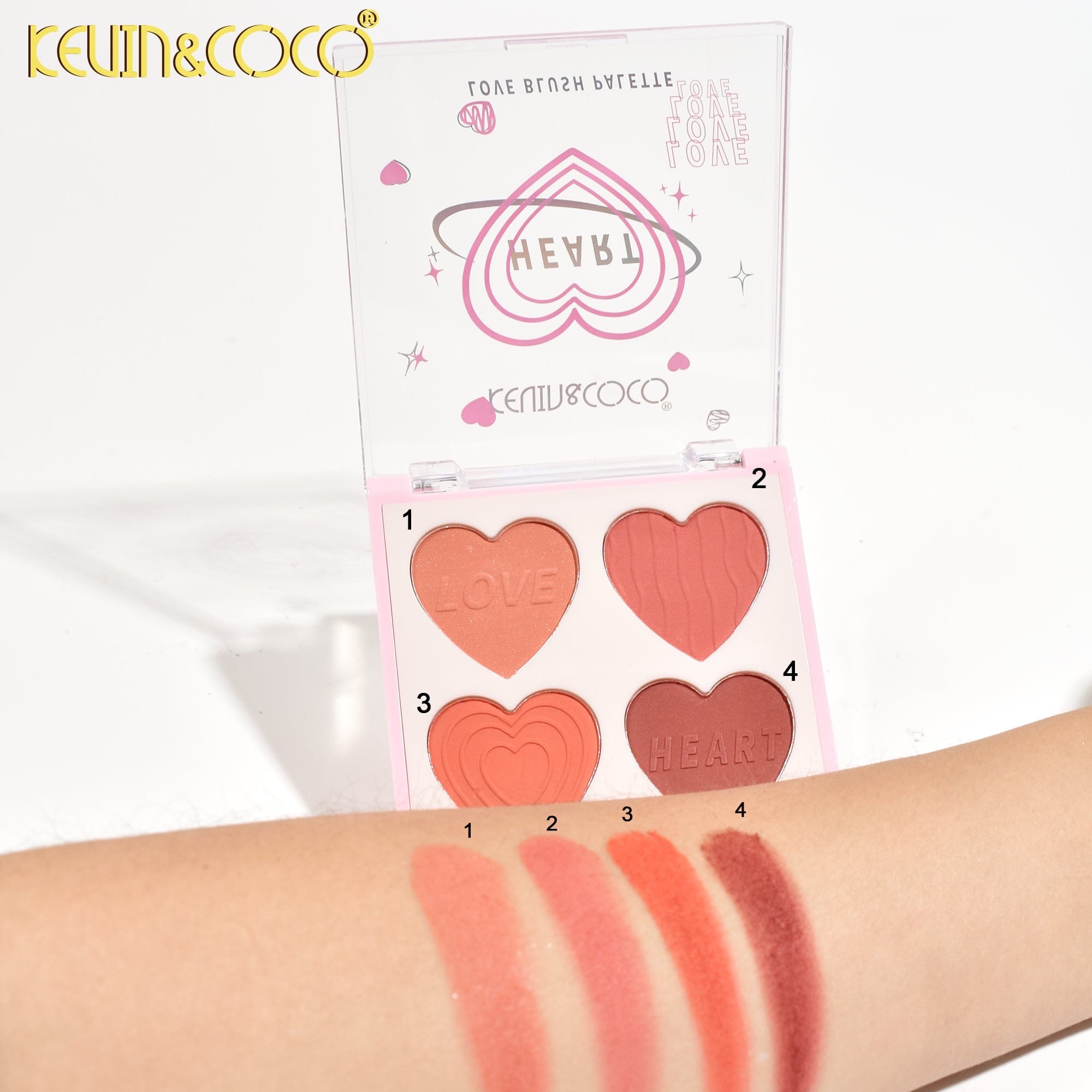 RUBOR LOVE HEART KEVIN & COCO - Imagen 4