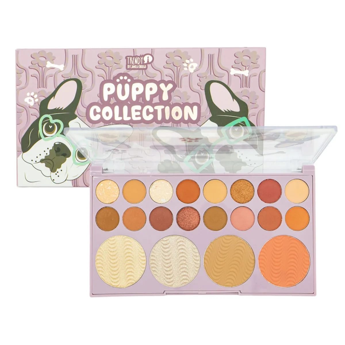 PALETA DE SOMBRAS PUPPY COLLECTION TRENDY