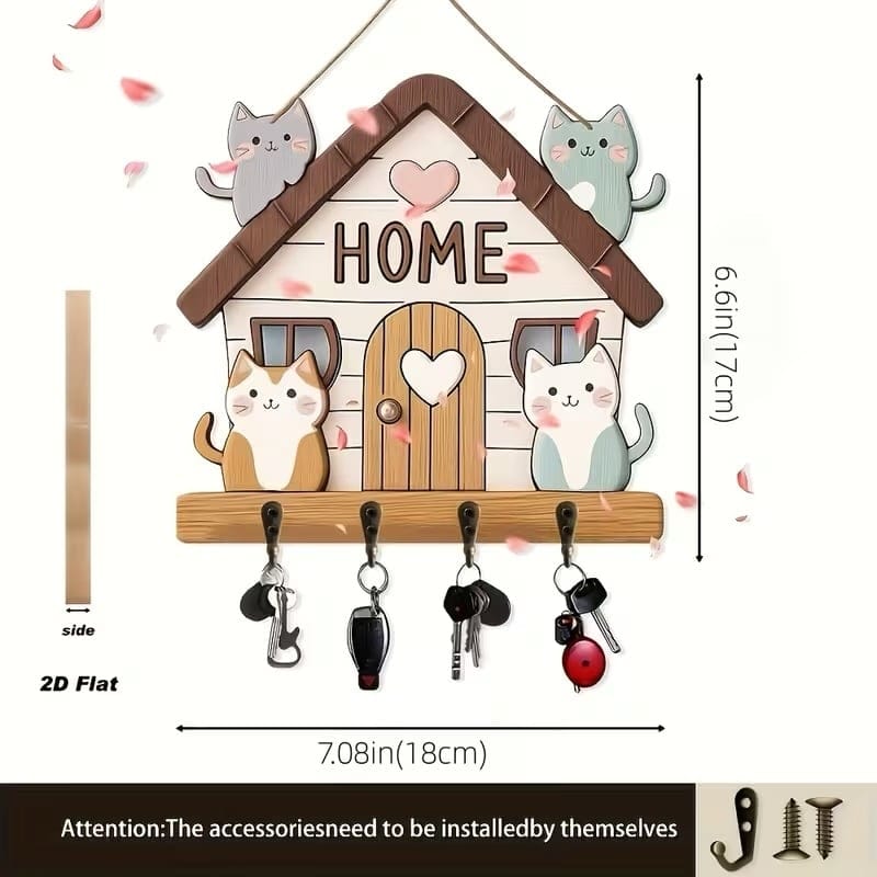 PORTALLAVES GATITOS - Imagen 2