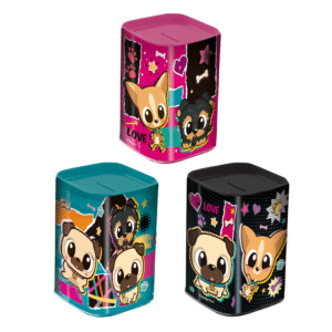 ALCANCIA ANIMALITOS DE METAL