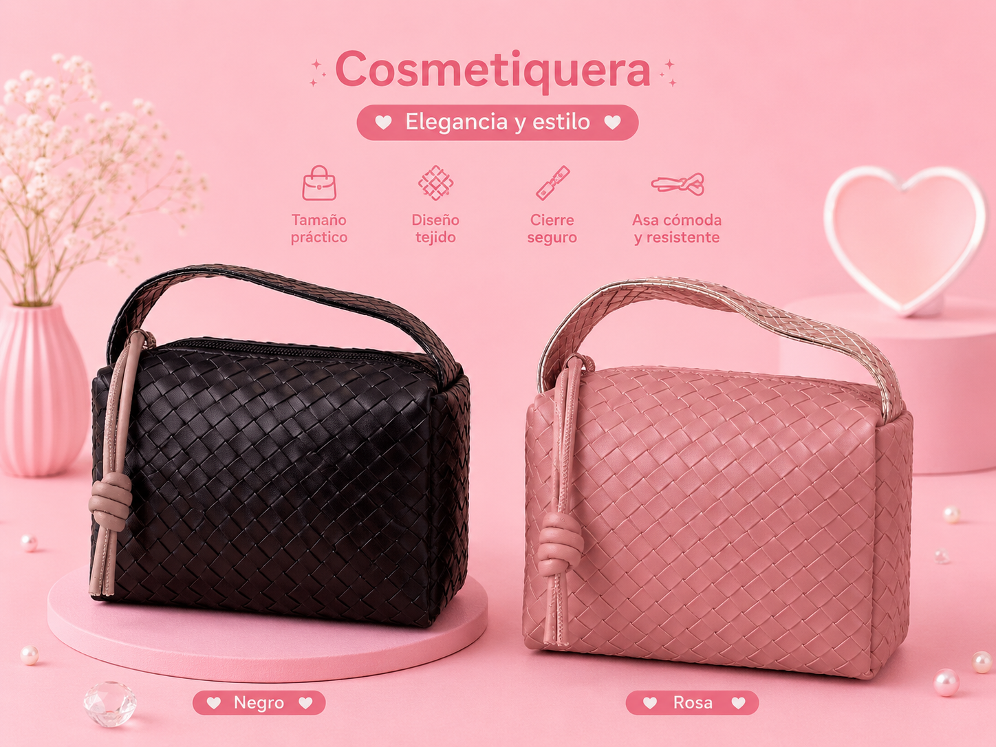 COSMETIQUERA ELEGANTE