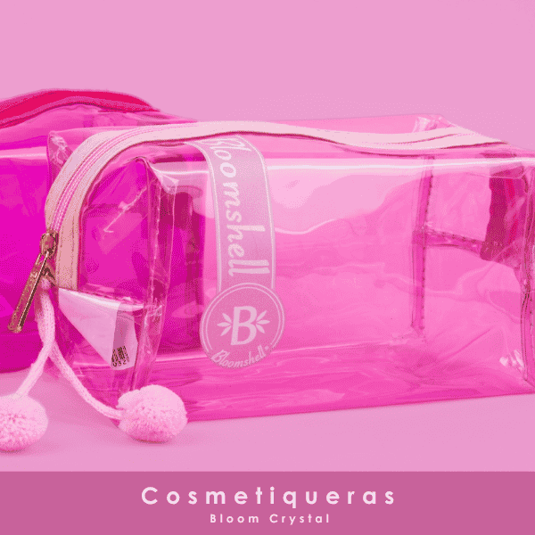 COSMETIQUERA CRYSTAL BLOOMSHELL - Imagen 2
