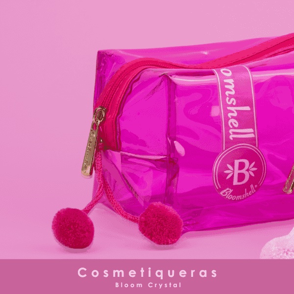 COSMETIQUERA CRYSTAL BLOOMSHELL - Imagen 3