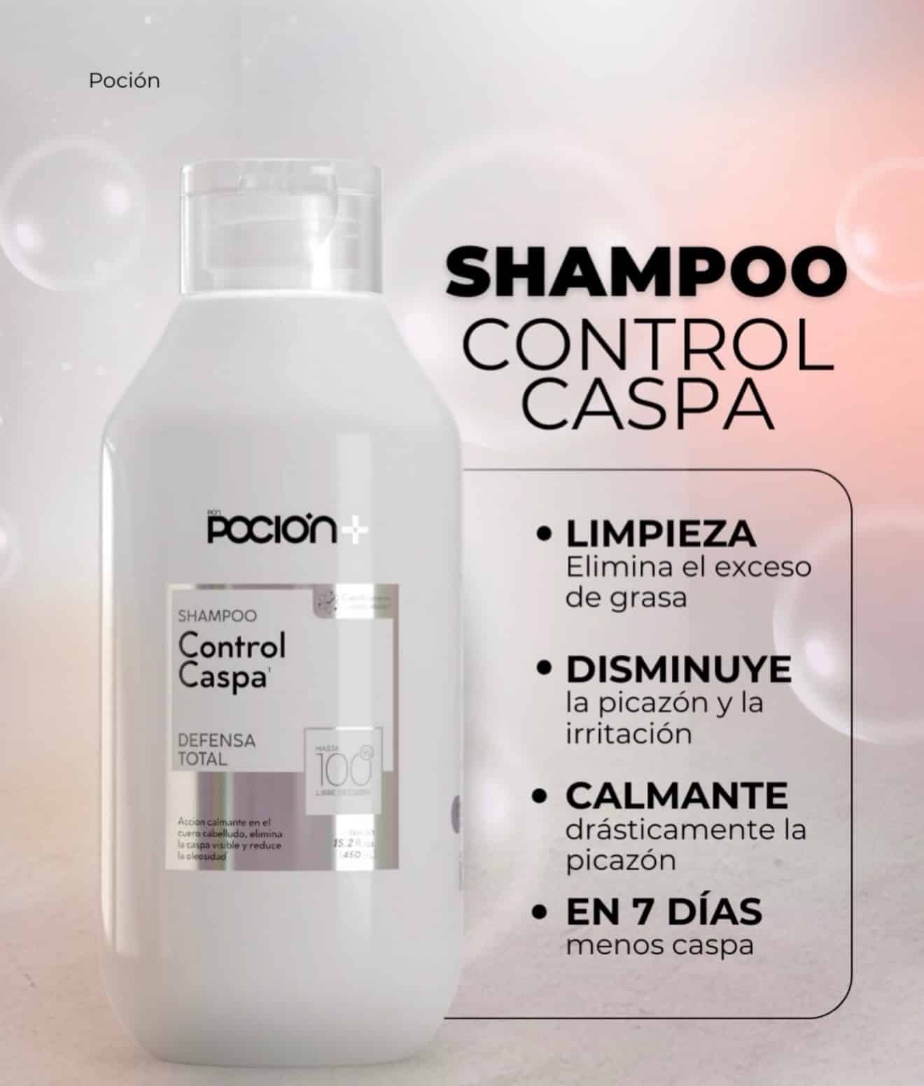 SHAMPOO CONTROL CASPA LA POCION - Imagen 2