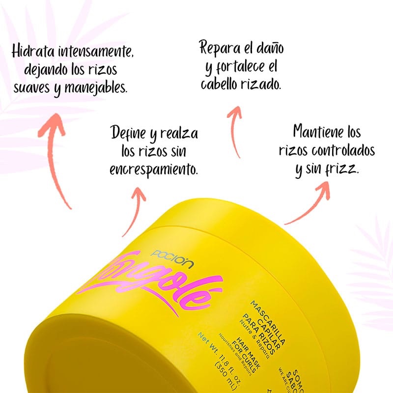 MASCARILLA CAPILAR PARA RIZOS LA POCIÓN - Imagen 4