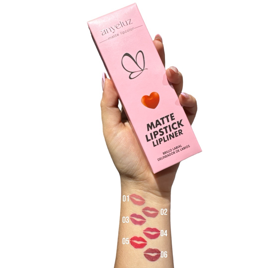 KIT DÚO LABIAL + DELINEADOR ANYELUZ
