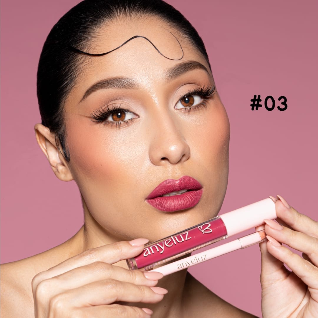 KIT DÚO LABIAL + DELINEADOR ANYELUZ - Imagen 5