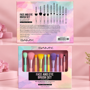 SET DE BROCHAS SAMY – FACE & EYE