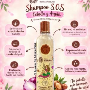 SHAMPOO CEBOLLA Y ARGAN