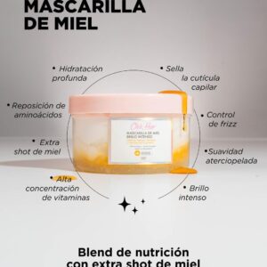 MASCARILLA DE MIEL BRILLO INTENSO